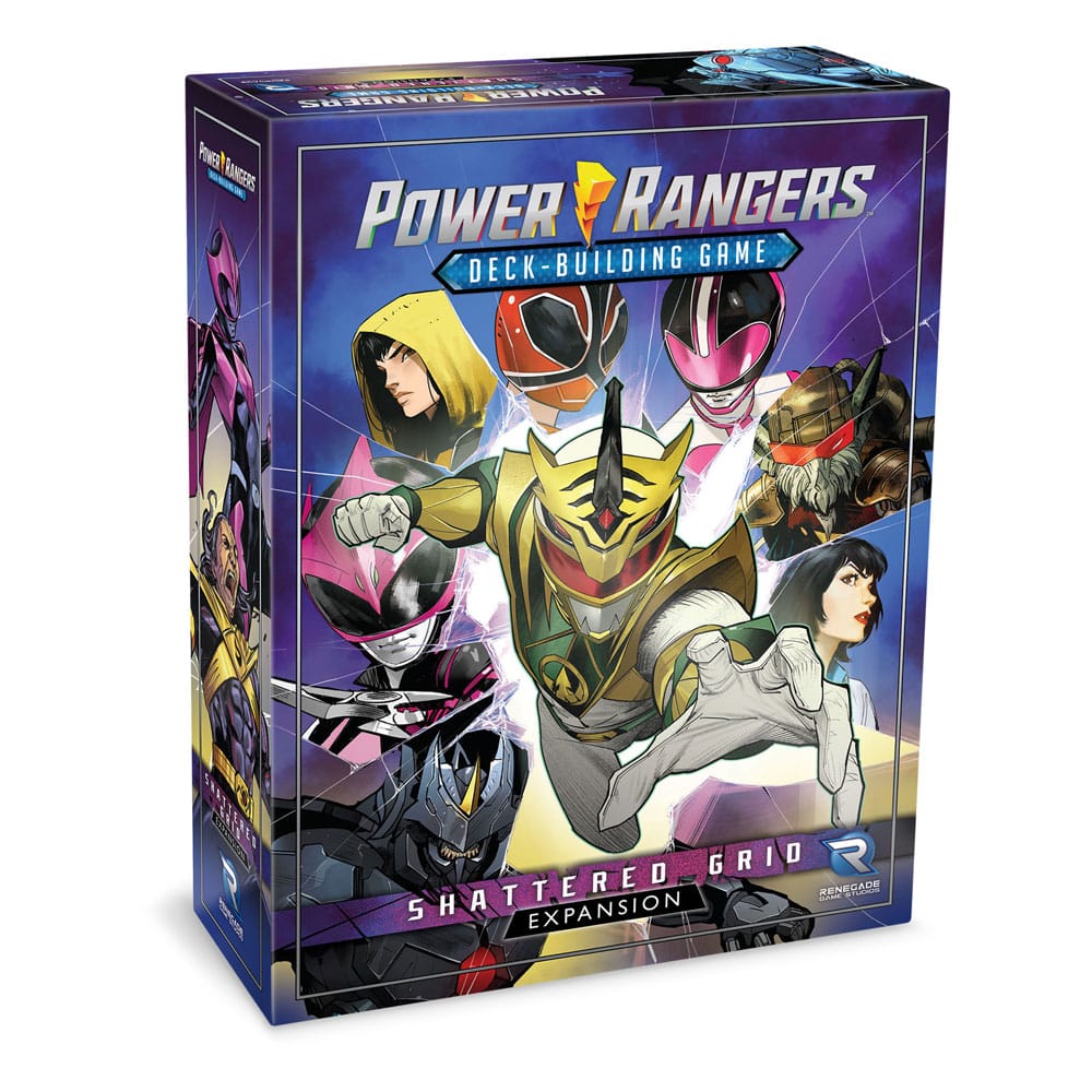 Power Rangers Deck-Building Shattered Grid Expansion Game