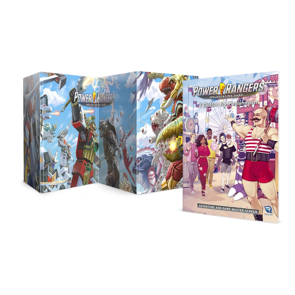 Power Rangers RPG & GM Screen - A Glutton for Punishment Adventure