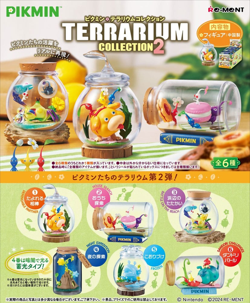 Pikmin Terrarium Collection 2 Mini Figures: Kirby Edition