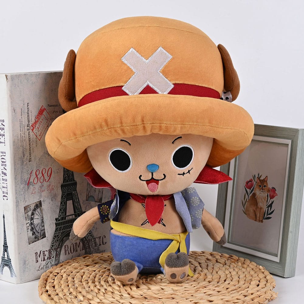 One Piece: Chopper x Ruffy New World Plush Figure, 20 cm