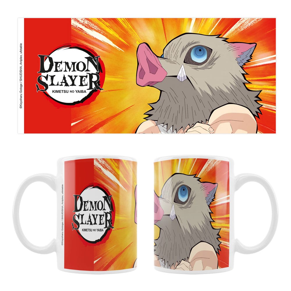 Demon Slayer Inosuke Ceramic Mug by Sakami Merchandise