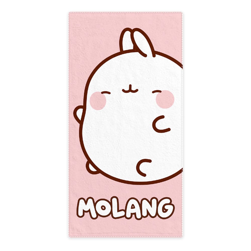 Molang Premium Pink Microfibre Towel (150cm x 75cm)