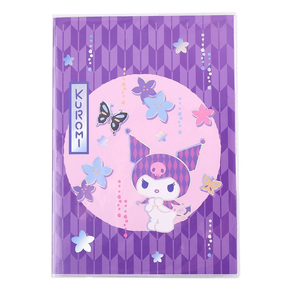 Sanrio Kuromi Japanese Holographic Checkered Notebook