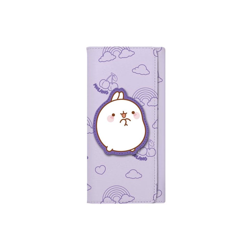 Molang Rainbows Coin Purse, Official Sakami Merchandise