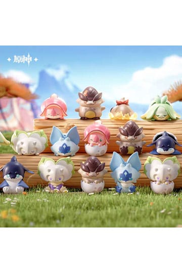 Genshin Impact Natlan Saurian Series Mini Figures 4 cm Blind Box