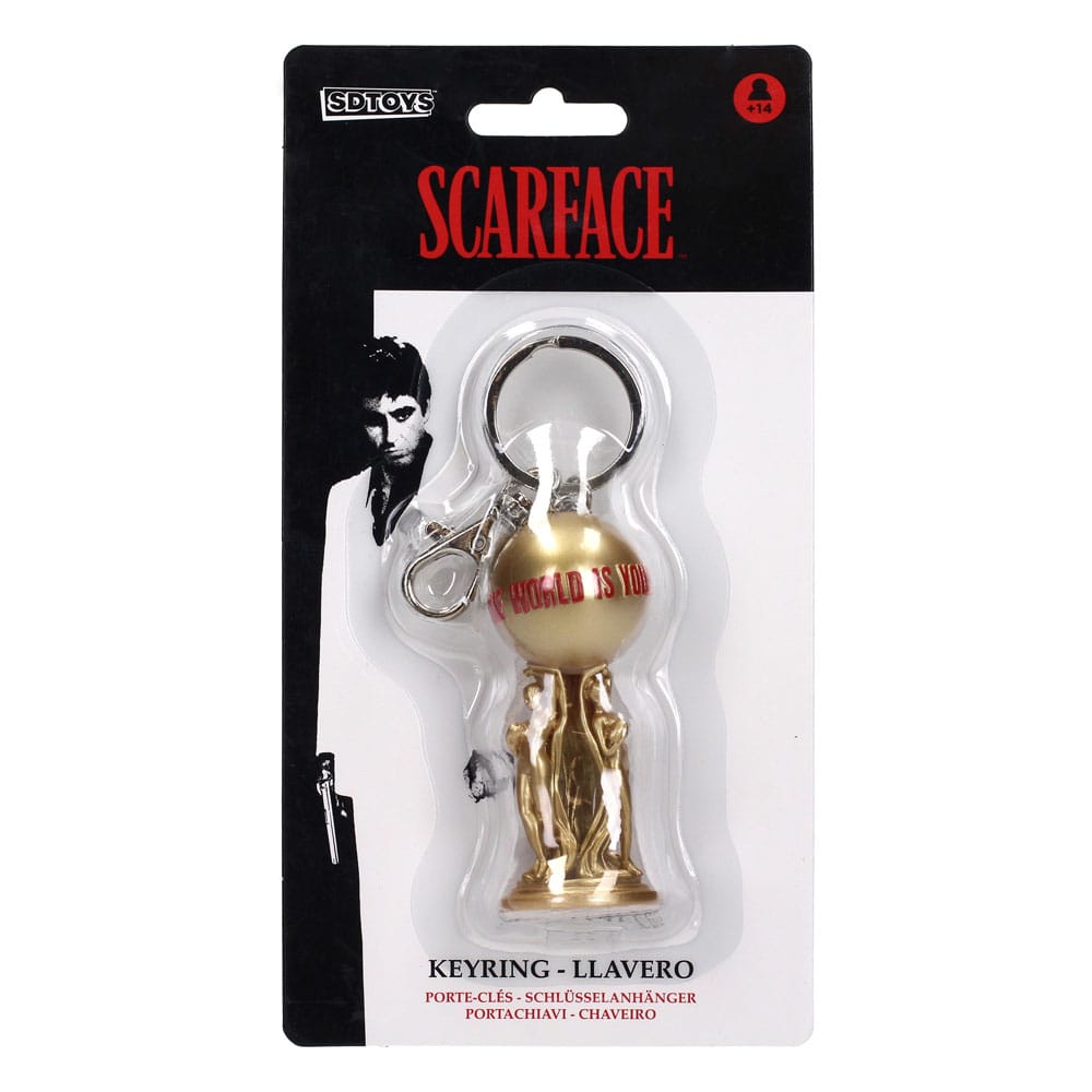 Scarface The World is Yours 2cm Keychain