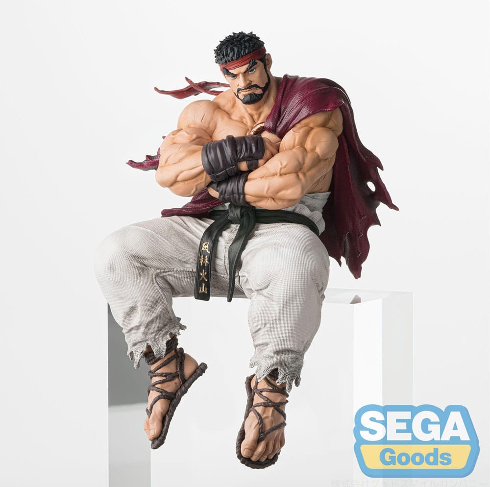 Street Fighter 6 Ryu Perching PVC Statue, 14 cm
