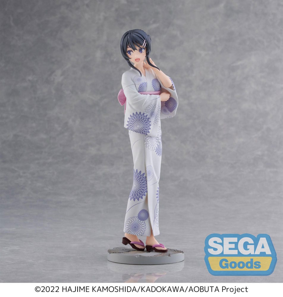 Rascal Does Not Dream of Bunny Girl Senpai: Mai Sakurajima Yukata PVC Statue 22cm