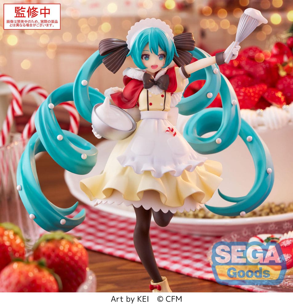 Character Vocal Series 01: Hatsune Miku Christmas 2025 Luminasta PVC Statue, 20 cm