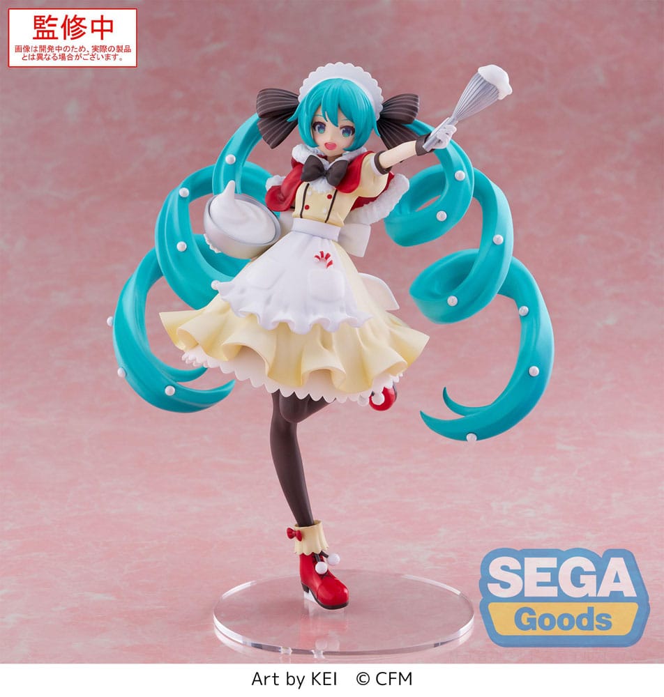 Character Vocal Series 01: Hatsune Miku Christmas 2025 Luminasta PVC Statue, 20 cm