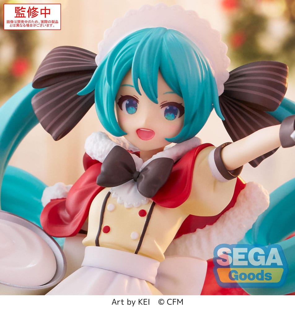 Character Vocal Series 01: Hatsune Miku Christmas 2025 Luminasta PVC Statue, 20 cm