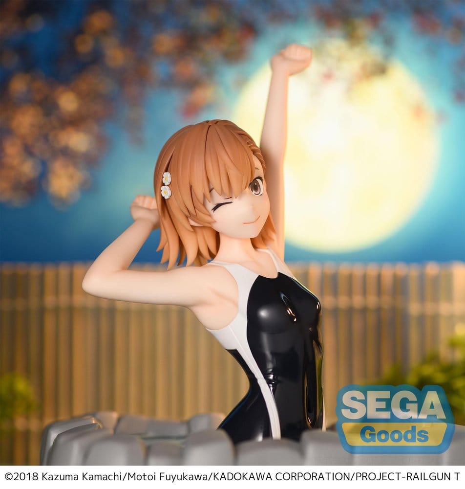 A Certain Scientific Railgun T Mikoto Misaka Thermae Utopia 14cm PVC Statue