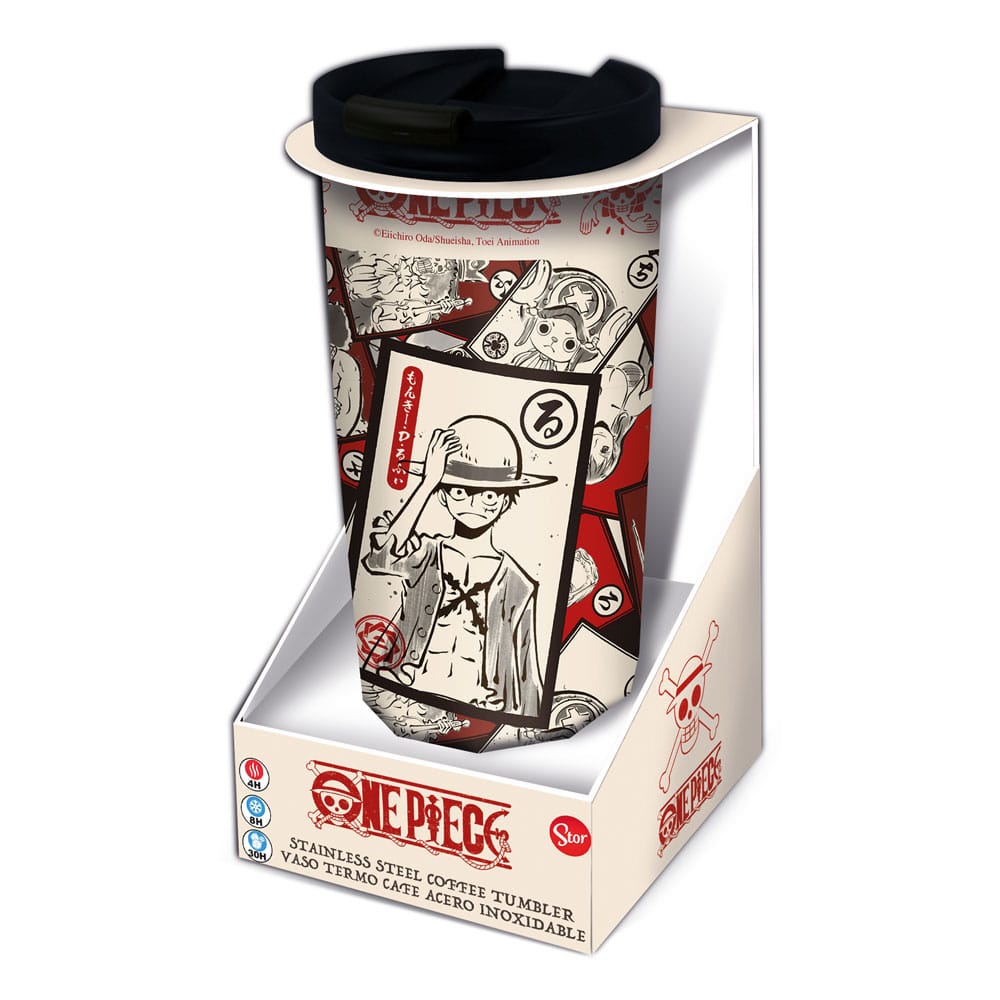 One Piece Themed Stainless Steel Travel Tumbler