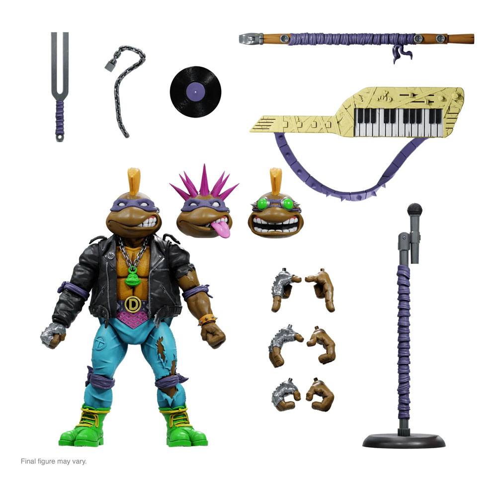 TMNT Ultimates Punk Rock Donatello Action Figure 18cm - Super7