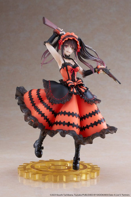 Date A Live IV AMP+ PVC Statue: Kurumi Tokisaki, Reissue (20 cm)