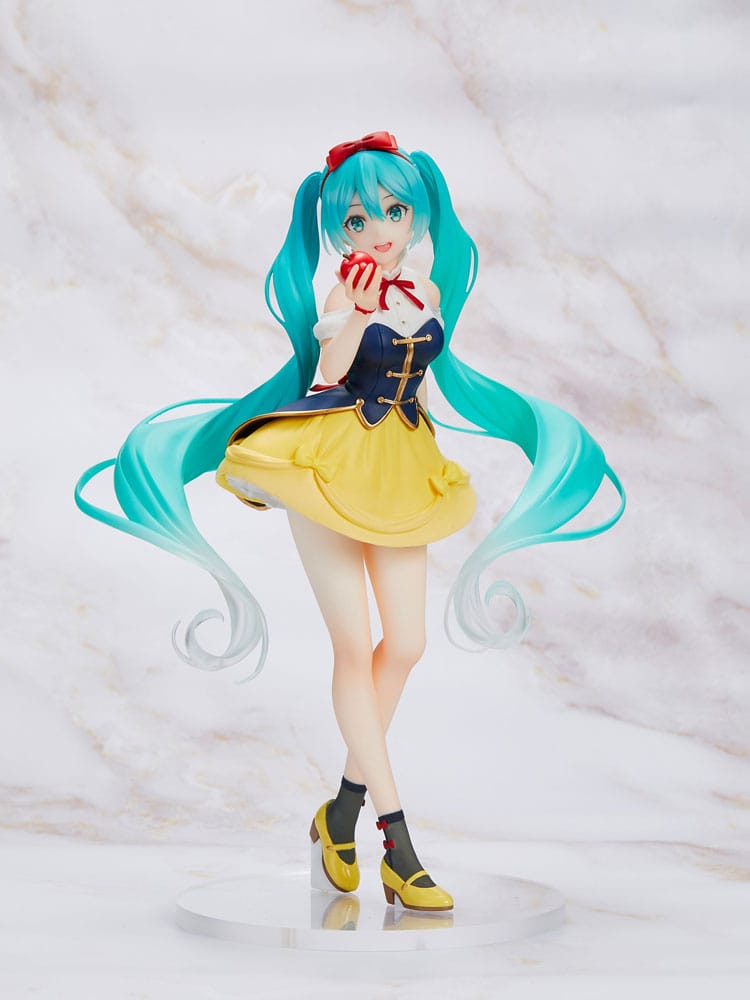 Hatsune Miku Wonderland Snow White PVC Statue, 18 cm