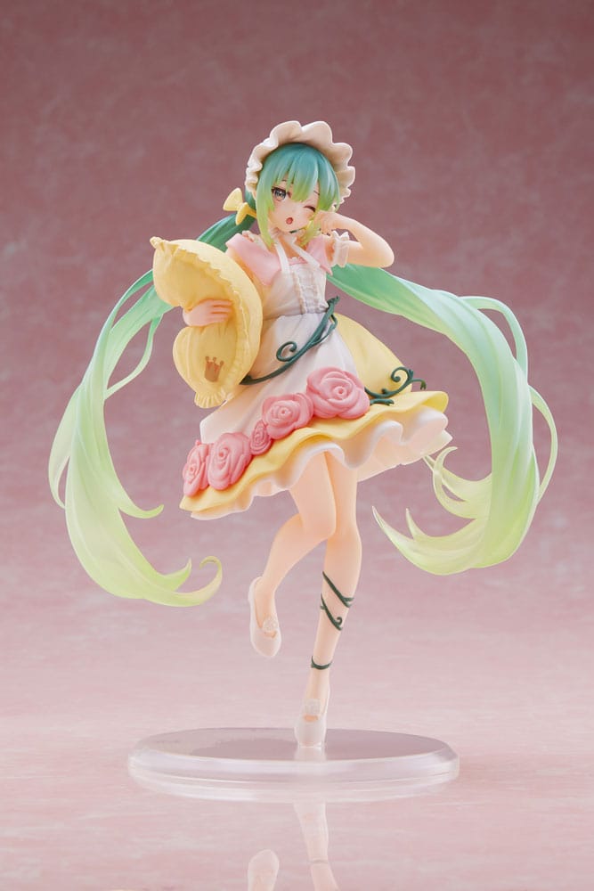 Hatsune Miku Wonderland Figure Sleeping Beauty PVC Statue - 18 cm