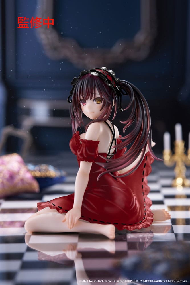 Date A Live V: Kurumi Tokisaki Nightwear Ver. Renewal PVC Statue (13 cm)