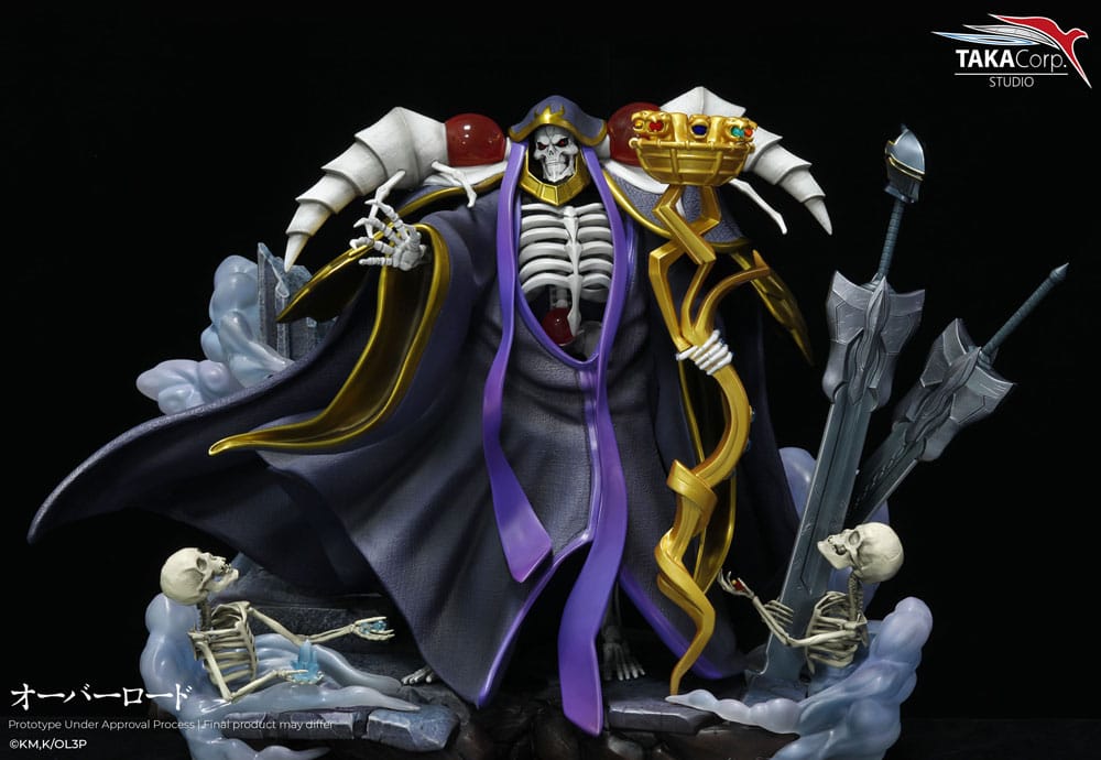 Overlord Ainz Ooal Gown Resin Statue - 40 cm