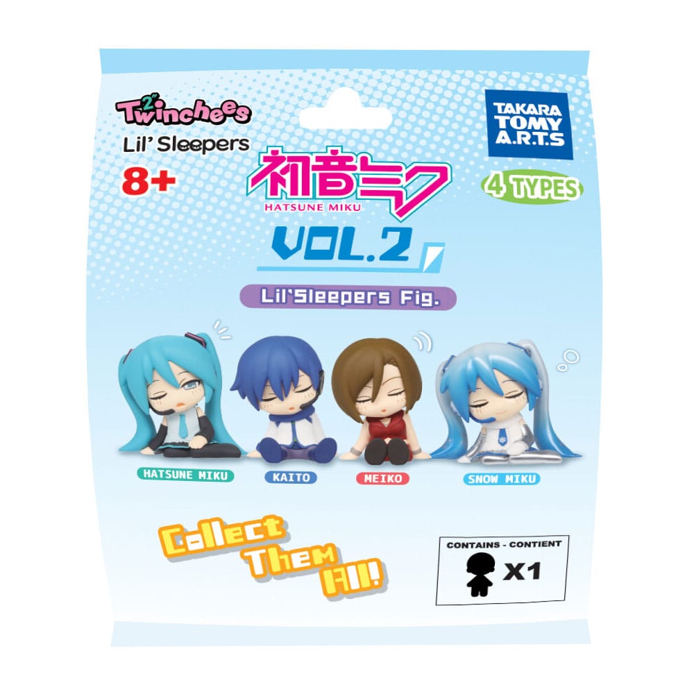Hatsune Miku Lil' Sleepers Wave 2 Twinchees 5cm Mystery Mini Figures