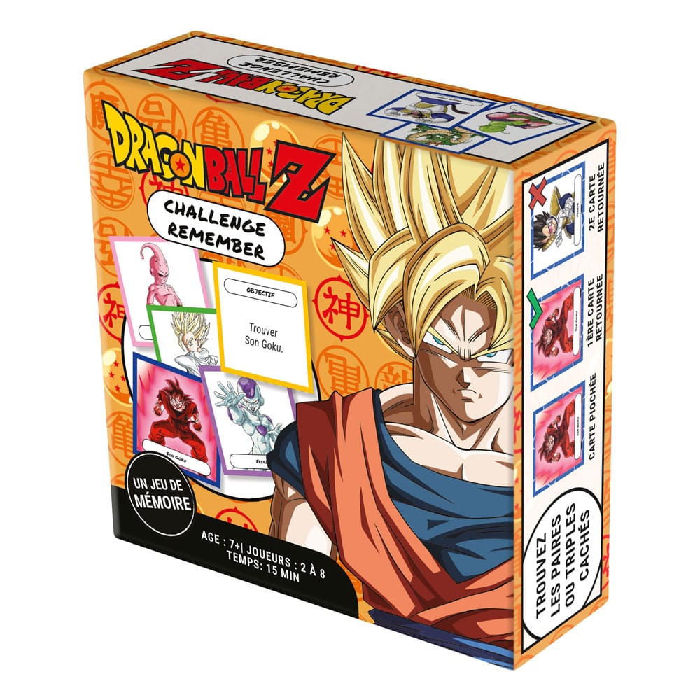 Dragon Ball Z French Edition Memory Challenge Card Game