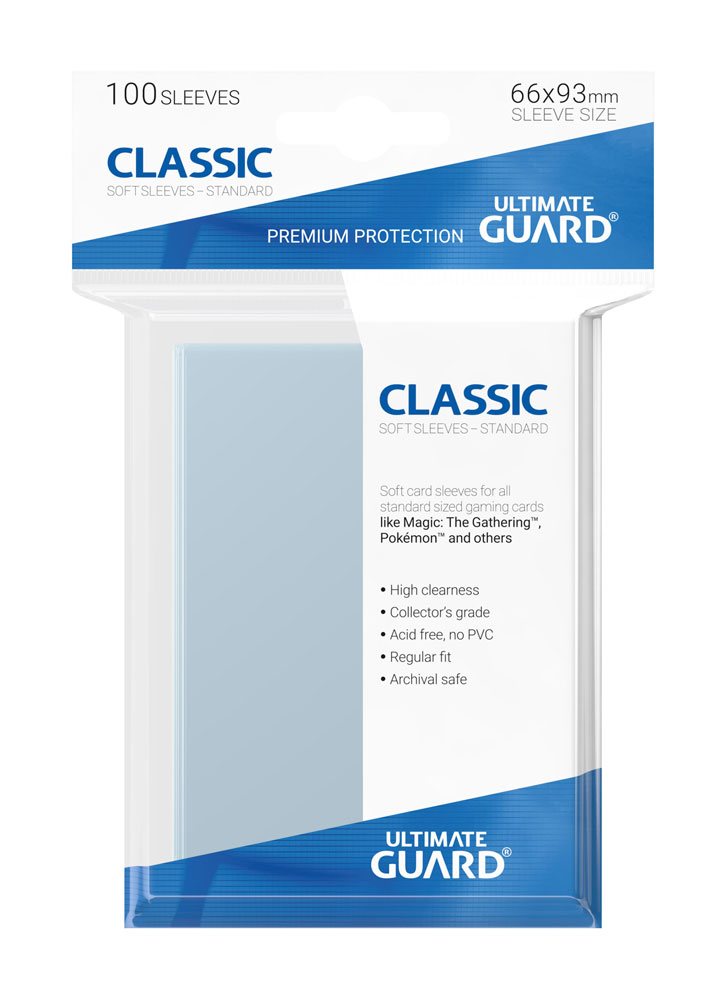 Ultimate Guard Standard Size Classic Card Sleeves (100 Pack)