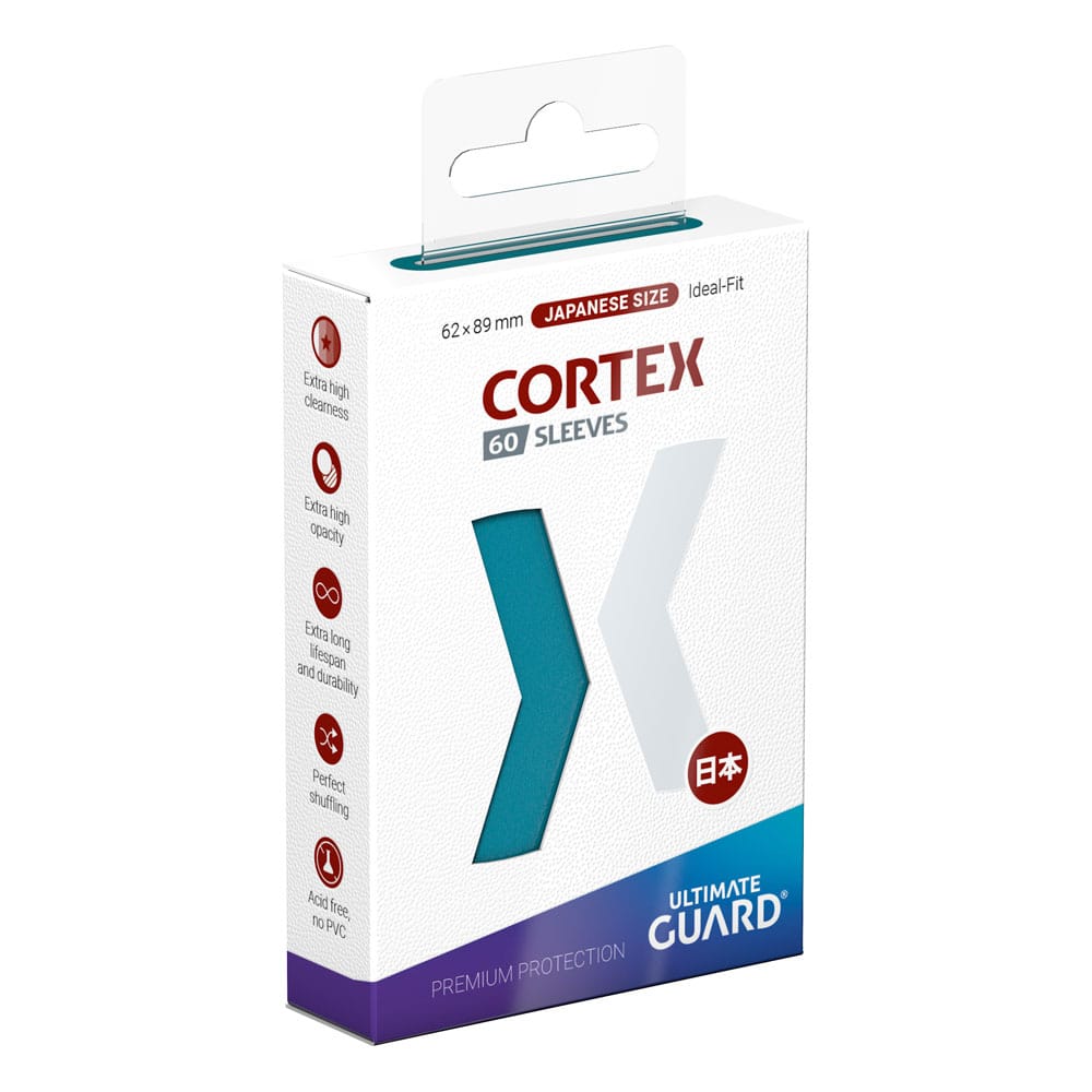Ultimate Guard Cortex Sleeves (60 pack) - Japanese Size, Petrol