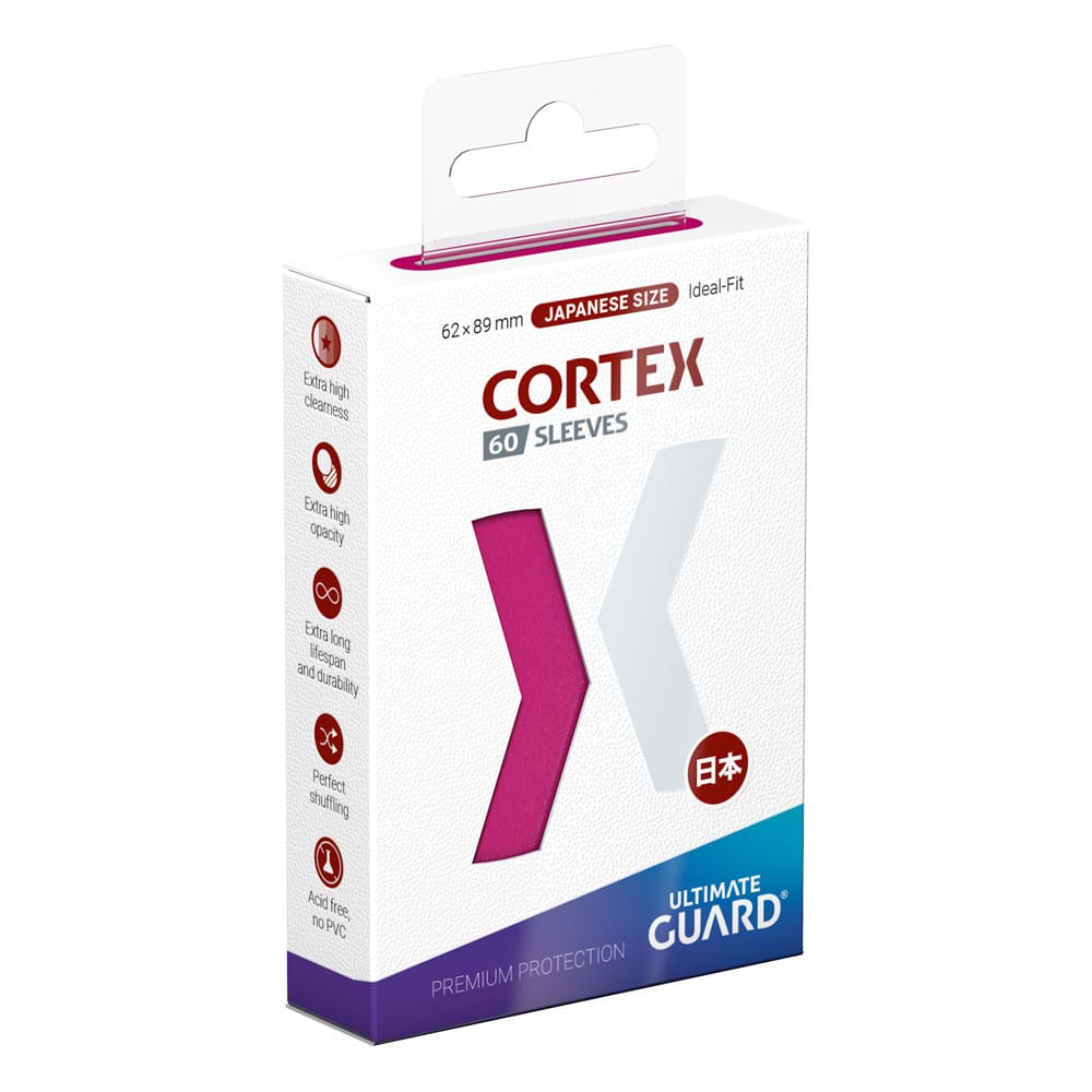 Ultimate Guard Cortex Japanese Size Sleeves (60) - Pink
