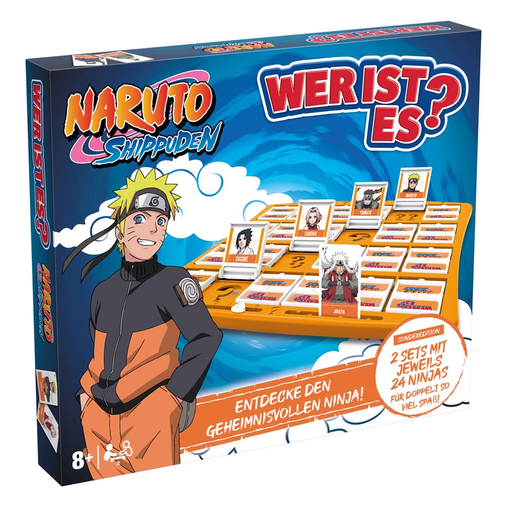 Naruto Guess Who Board Game - Berühmte Gebäude, German Version