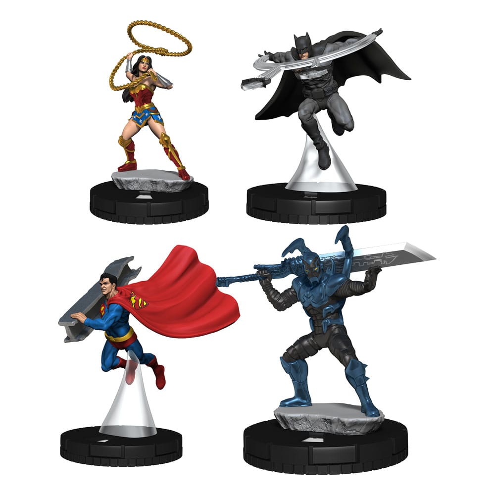DC Comics HeroClix: Starter Set 2025 with 4 Figures