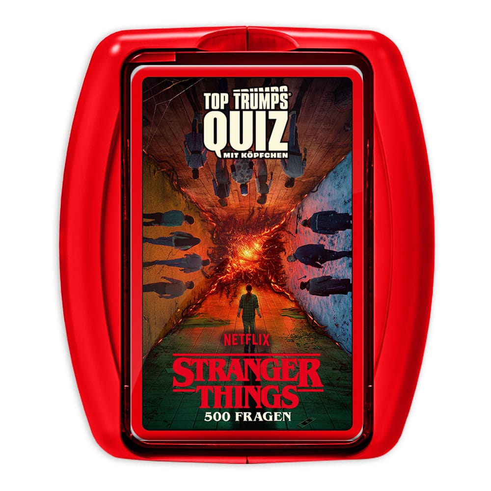 Stranger Things Top Trumps Quiz Card Game - German Version
