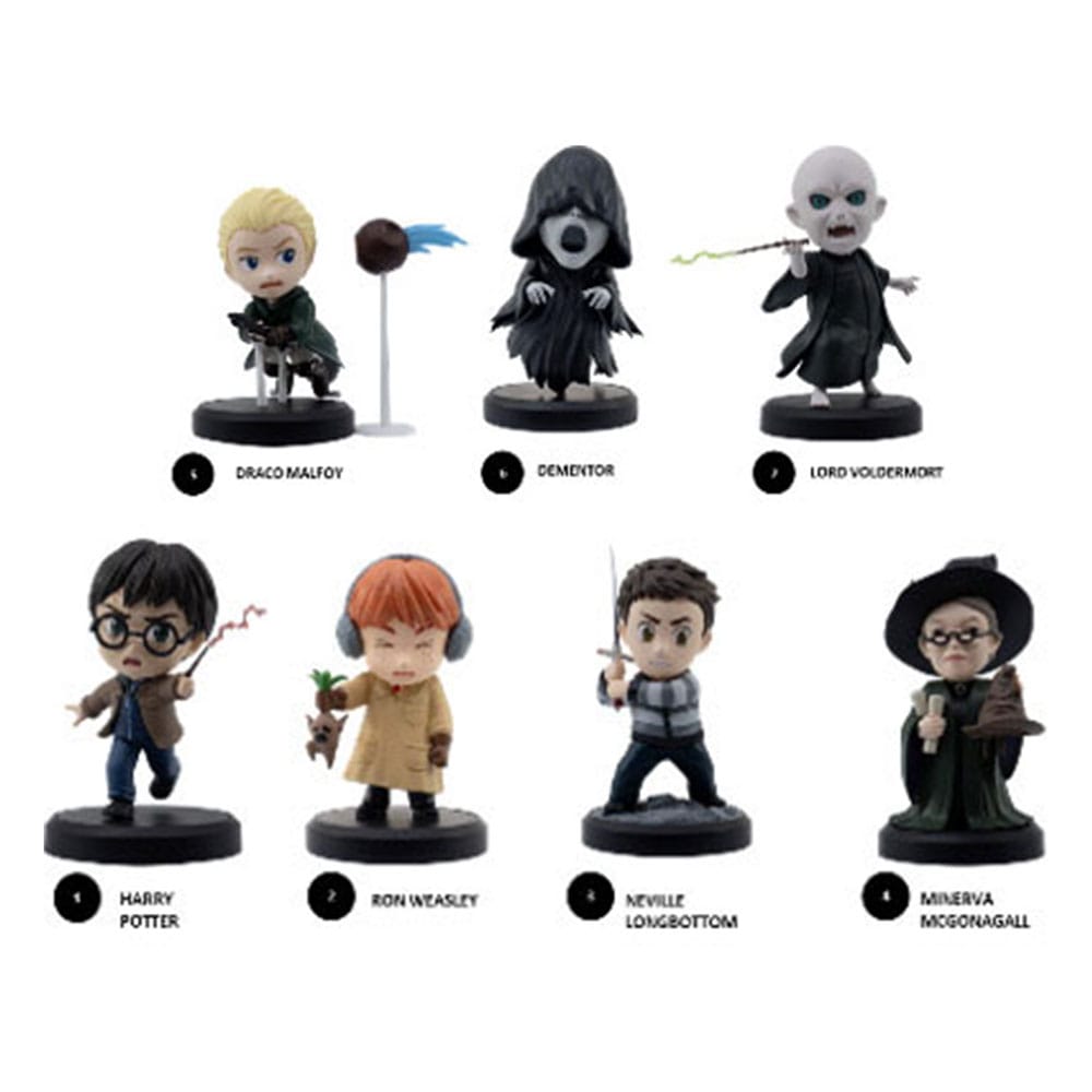 Harry Potter YuMe Toys Wizards Mini Figures Series, Display (6)