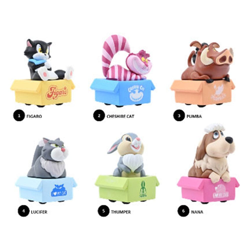 Disney Heroes on Wheels: Official YuMe Pullback Mini-Figures (Set of 12)