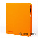 Grail Guard 12-Pocket Orange Premium ZIP Trading Card Binder