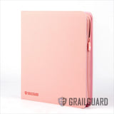 Grail Guard 12-Pocket Pink Premium ZIP Trading Card Binder