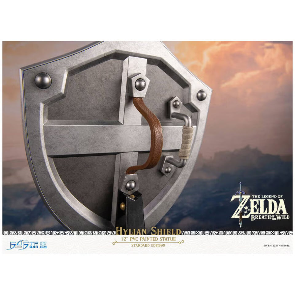 The Legend of Zelda: Breath of the Wild Hylian Shield PVC Statue by First 4 Figures