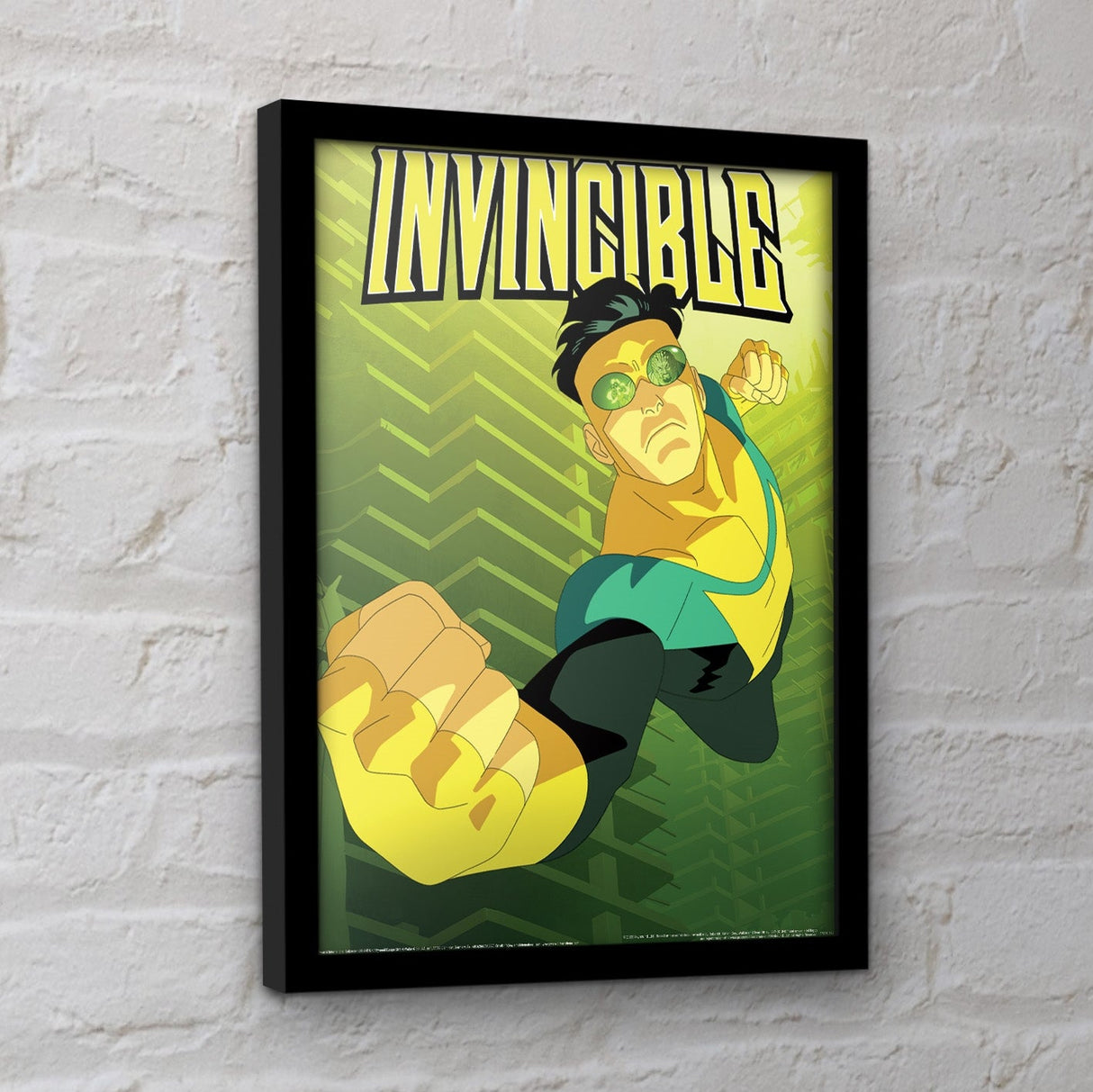 INVINCIBLE (FLY PUNCH) COLLECTOR PRINT