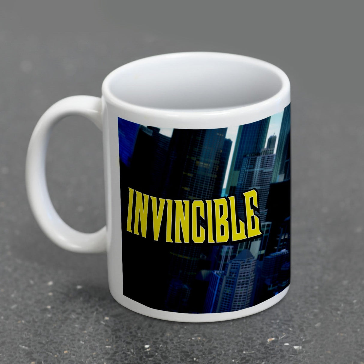 INVINCIBLE (CITY FLY) WHITE  POD MUG