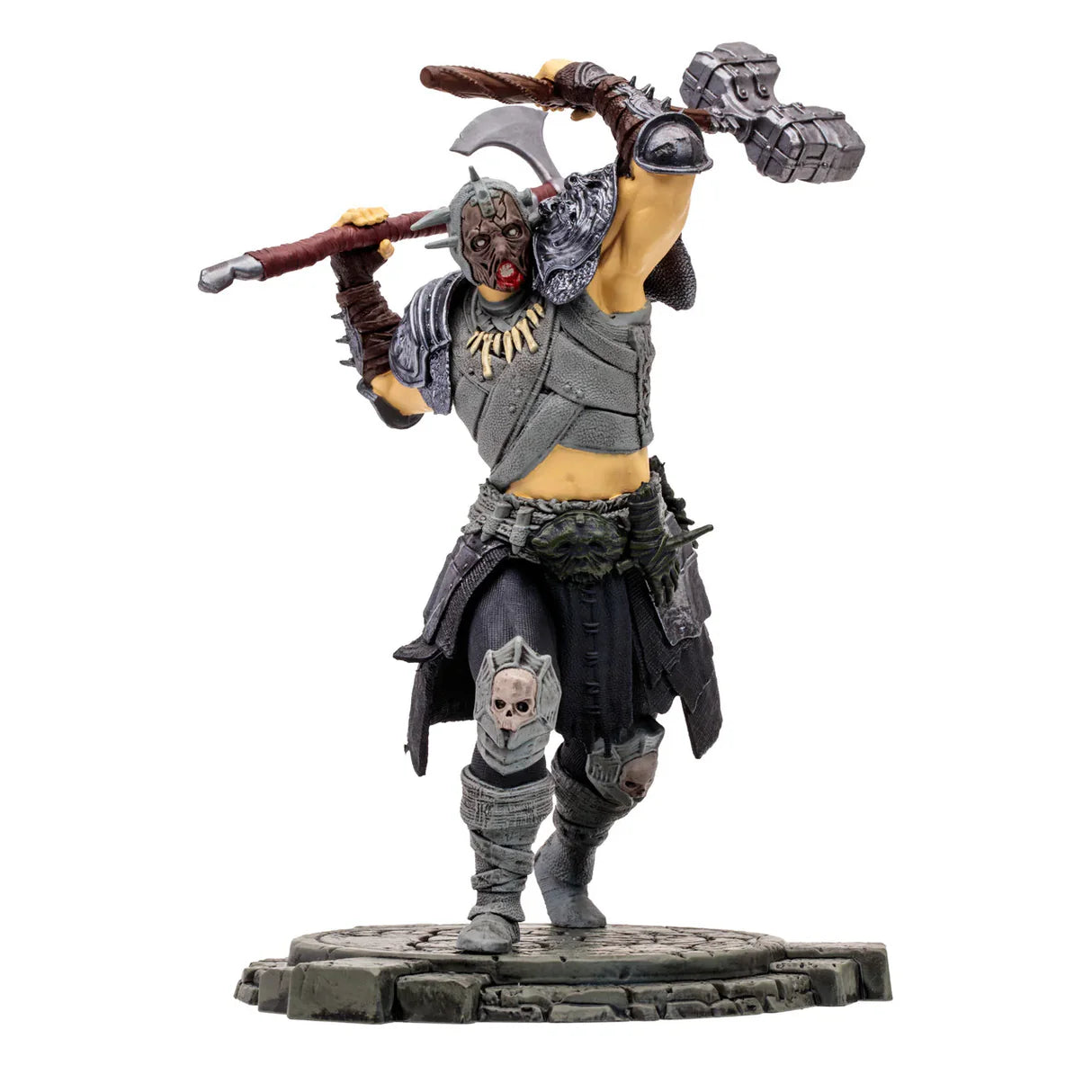 Diablo IV Whirlwind Barbarian 6" Posed Statue