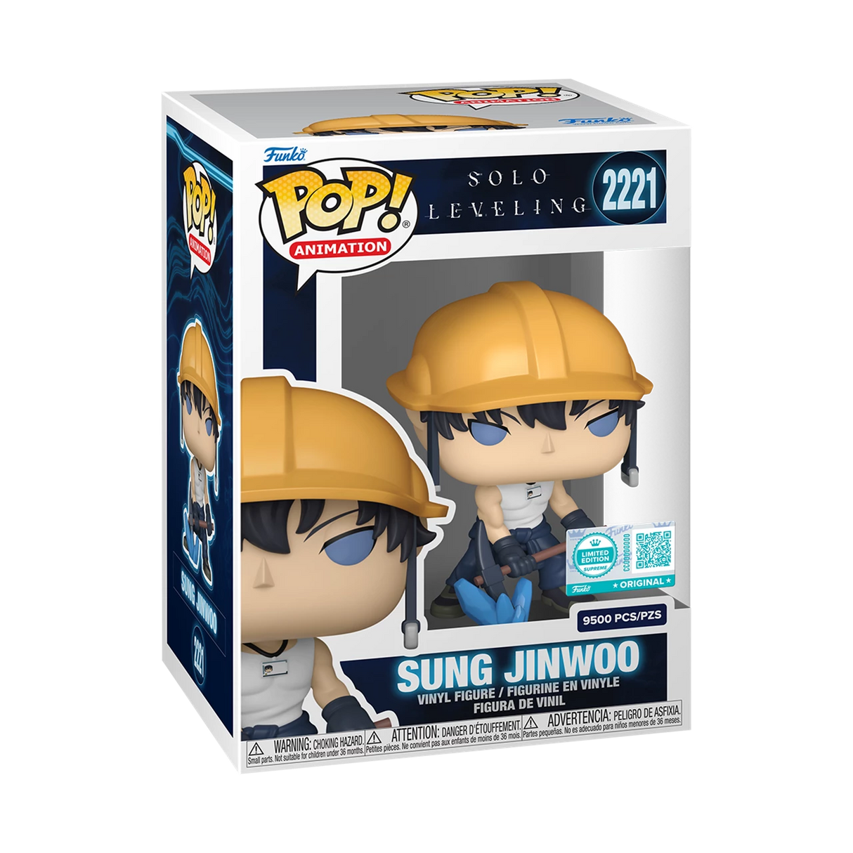 Solo Leveling Sung Jinwoo (Mining) Funko Pop! Vinyl Figure #2221