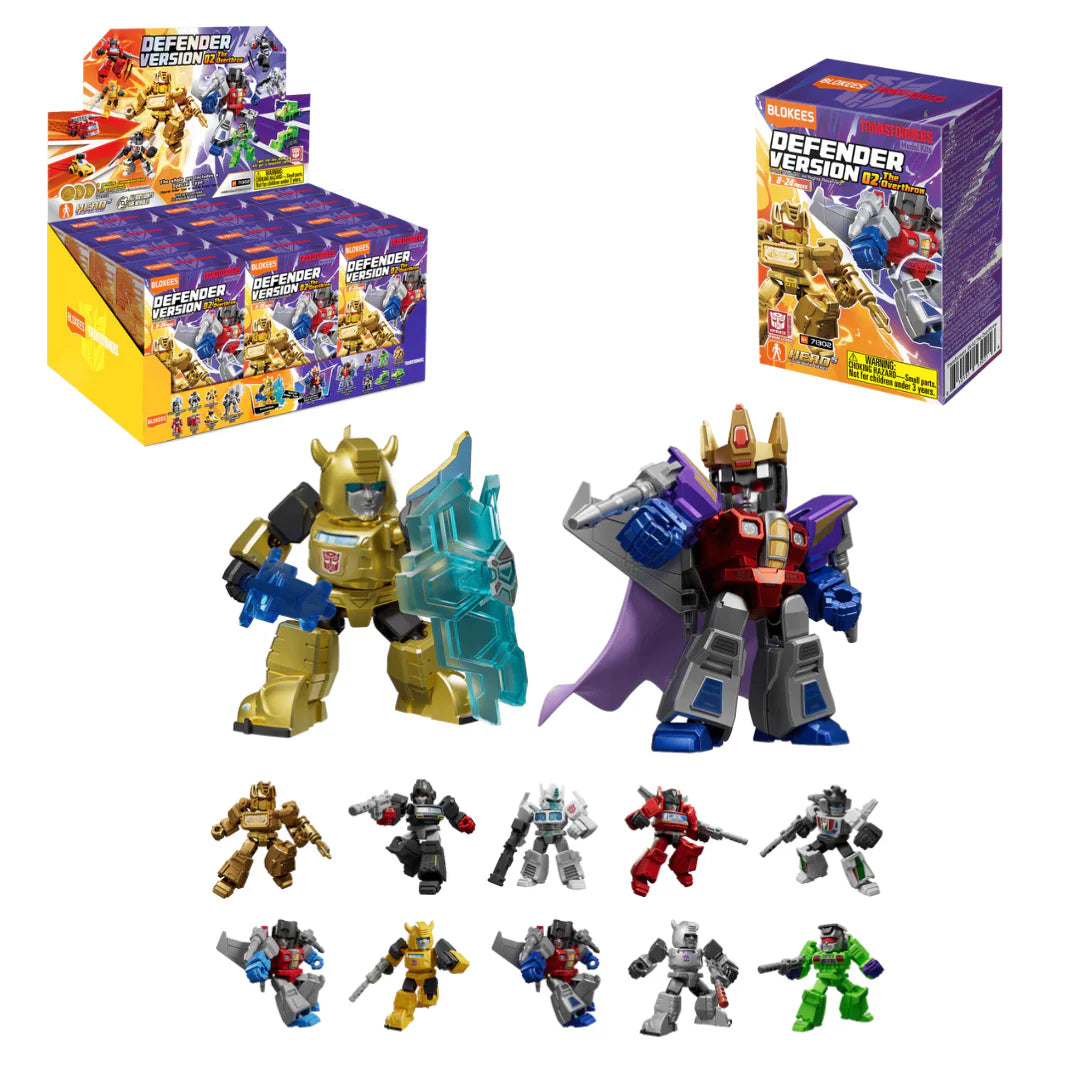 Transformers Defender Version 02 The Overthrow Mystery Mini Model Kit