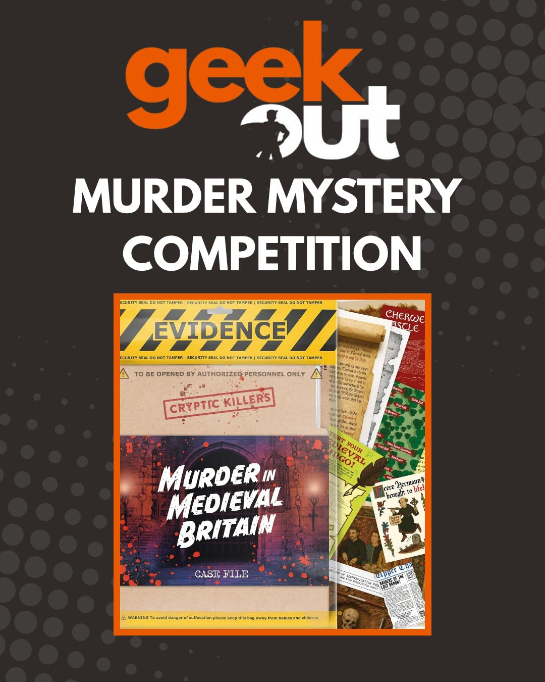 Geek Out Murder Mystery Competition