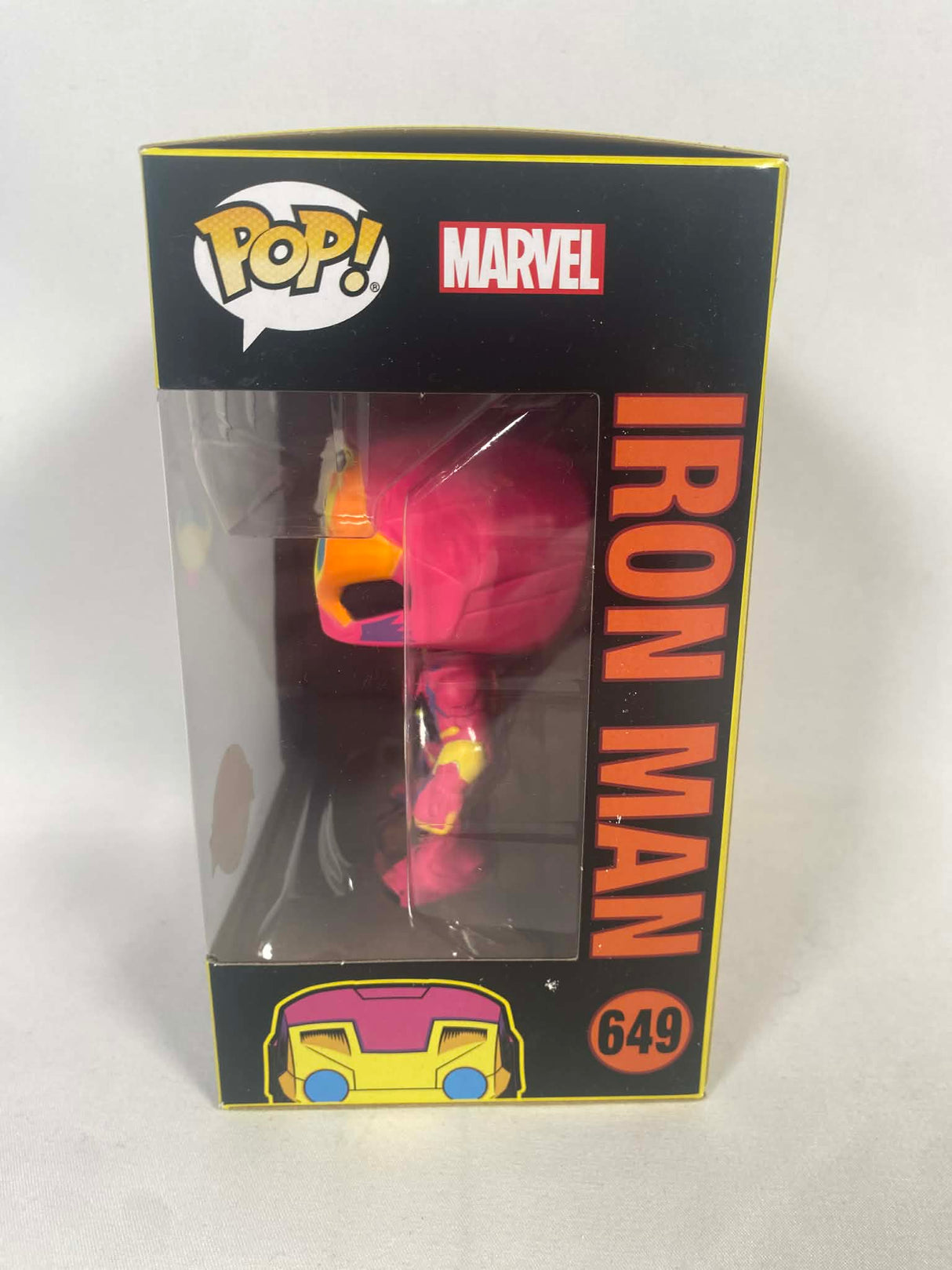 Marvel Iron Man Blacklight Funko Pop! Vinyl Figure #649 (Special Edition)