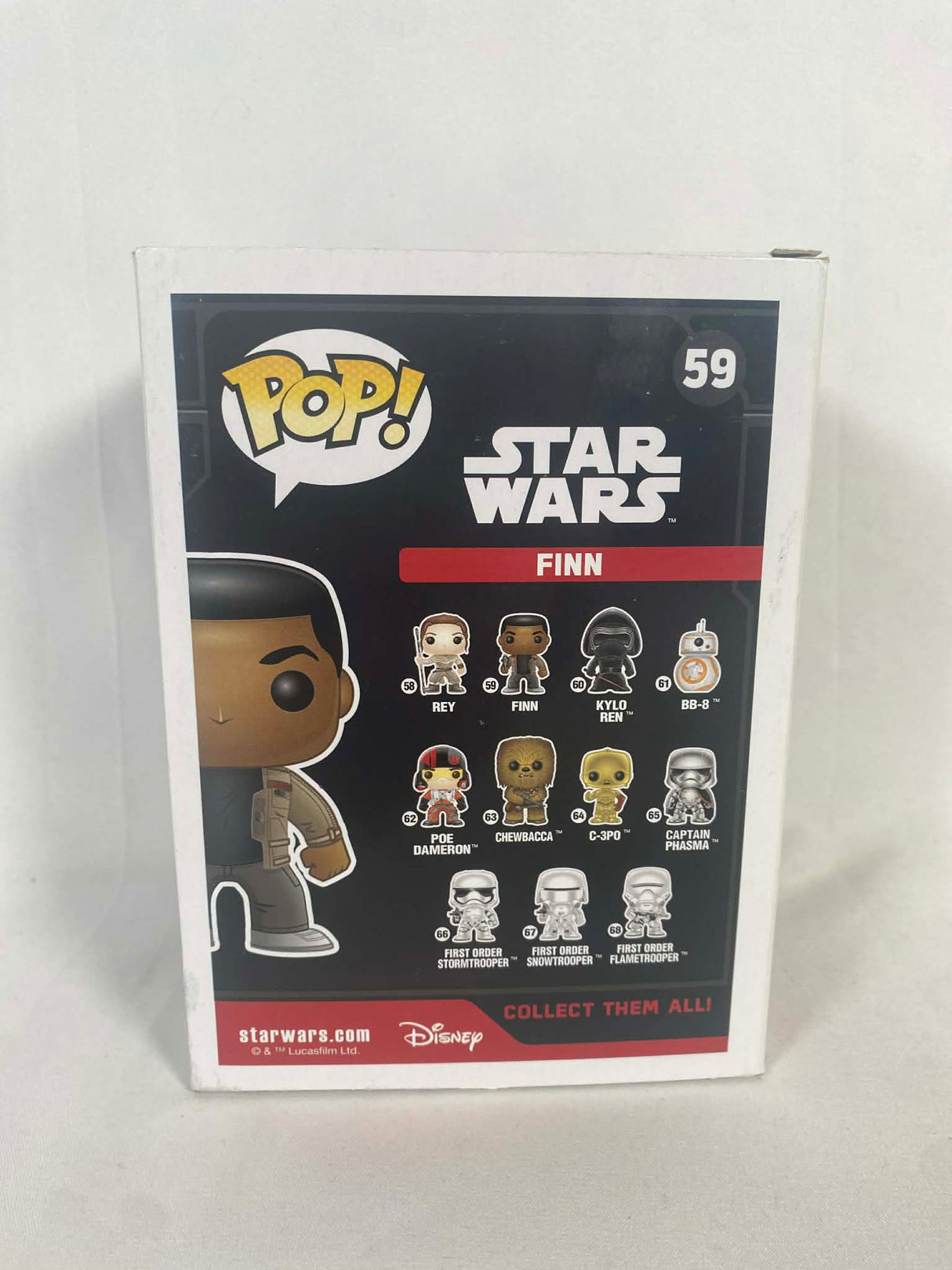 Star Wars Finn Funko Pop! Vinyl Figure #59