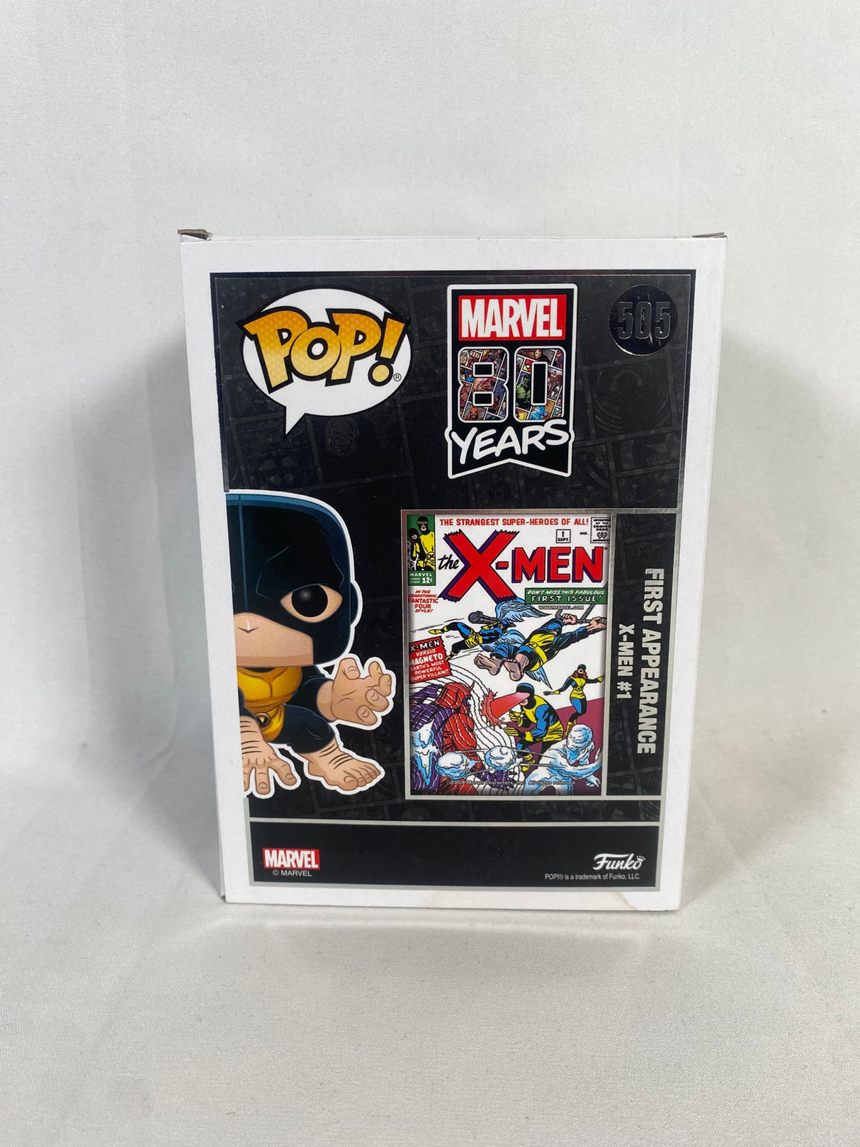 Marvel 80th Anniversary Beast (First Appearance) Funko Pop! Vinyl Figure #505