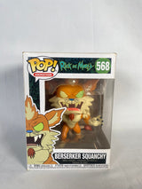 Rick And Morty Berserker Squanchy #568 Funko Pop! Vinyl Figure