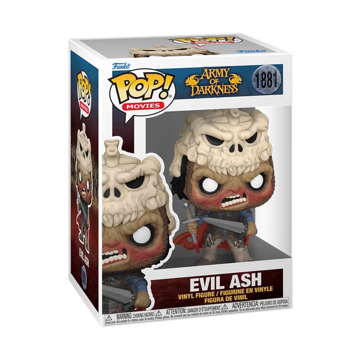 The Evil Dead 3 Army of Darkness Evil Ash Funko Pop! Vinyl Figure #1881