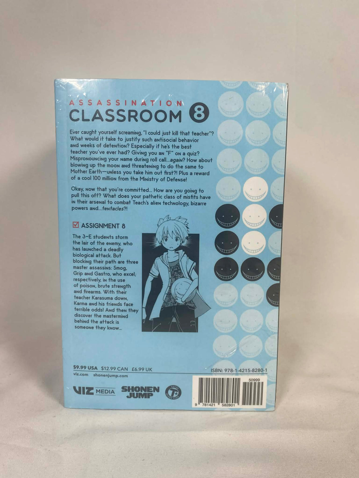 Assassination Classroom Manga Volumes 1-8