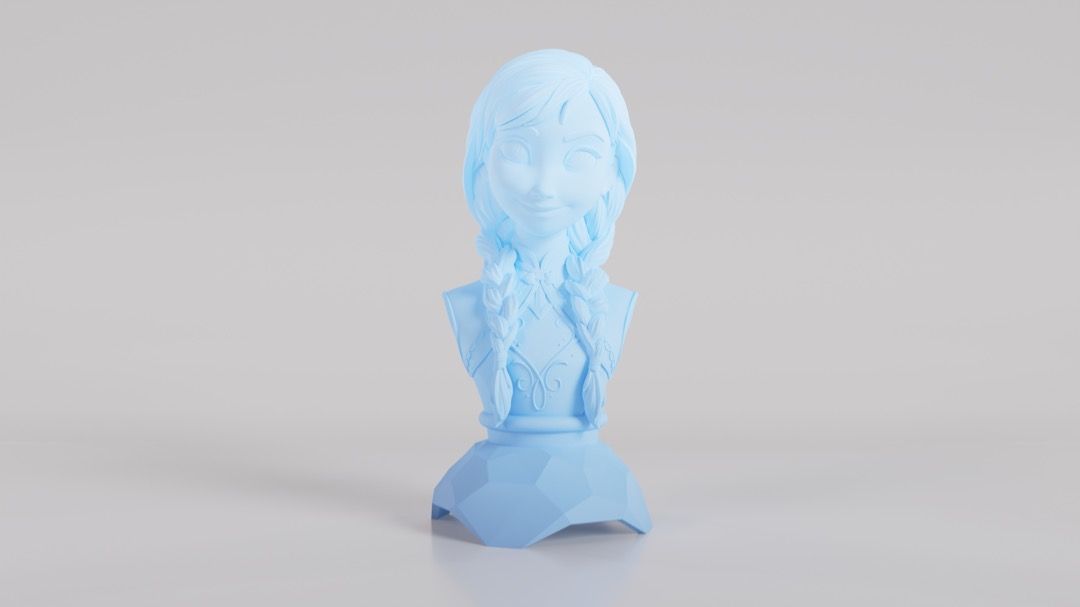 Soap Studio Disney Princess Love at First Sight Anna Vinyl Bust (28cm)