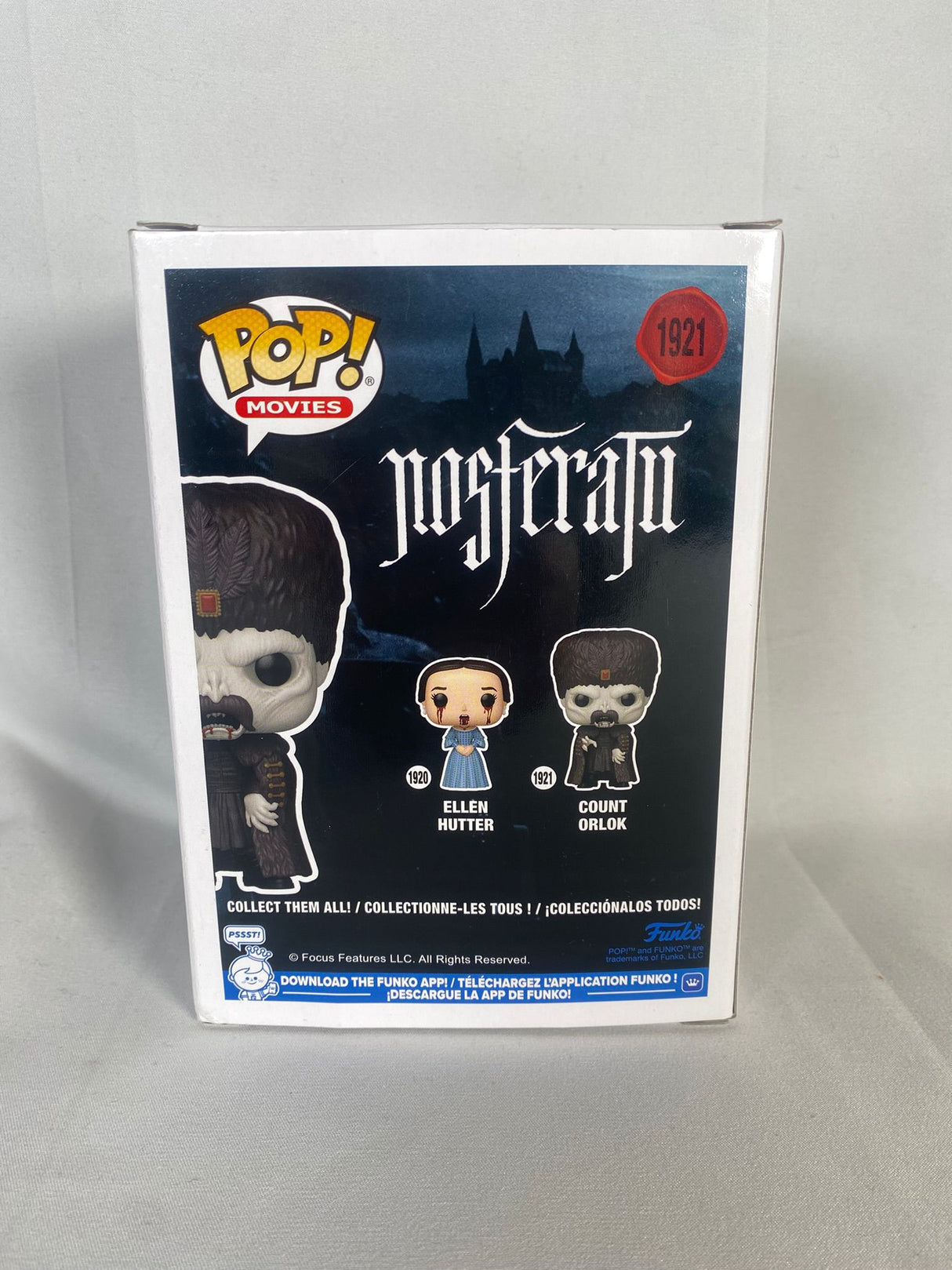 Nosteratu Count Orlok #1921 Funko Pop! Vinyl Figure